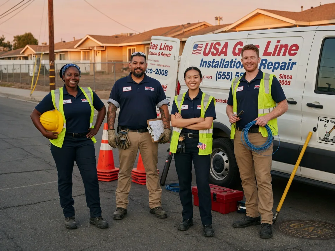 Gas Line Installation company in Hallsville, TX